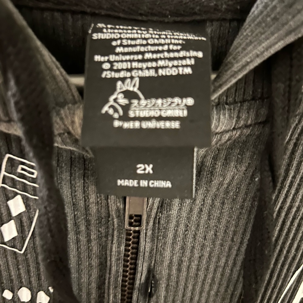 Her Universe Charcoal Graphic Hoodie - Picture 4 of 5